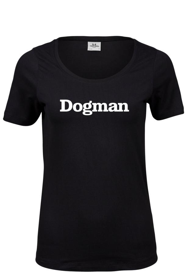 Bomulls dam t-shirt Dogman